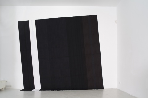 Installation view, magnus müller, 2009