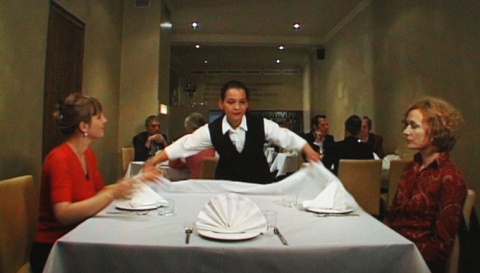 Dreigangmenü. Training (Three course meal. Training), 2007